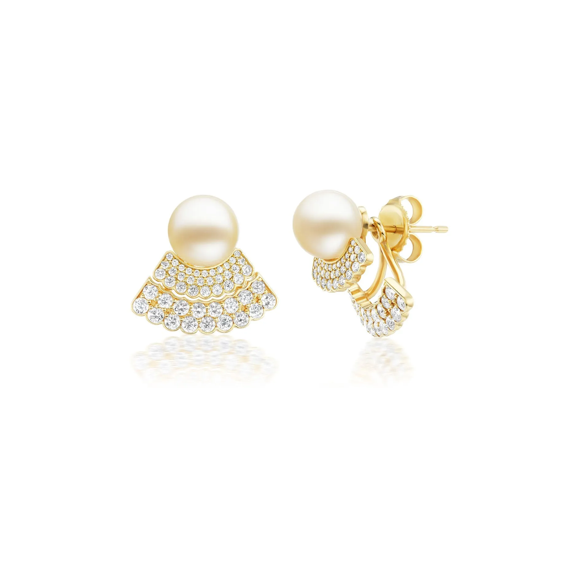 Loie Earrings with Jackets