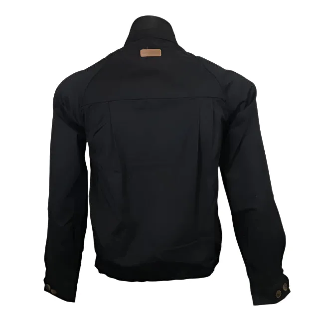 LONDON FOG HARRINGTON BLACK JACKET