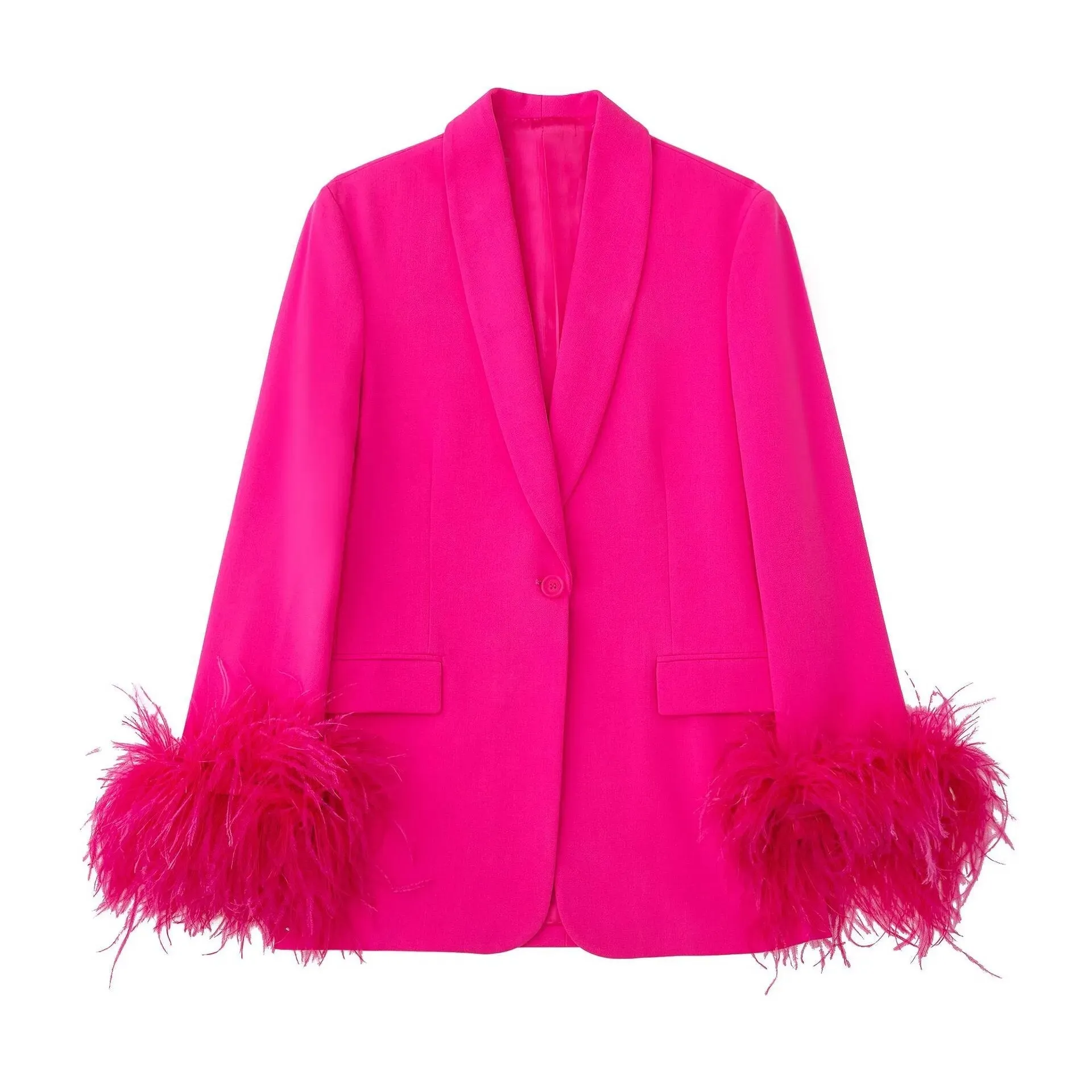 Loose Feather Jacket