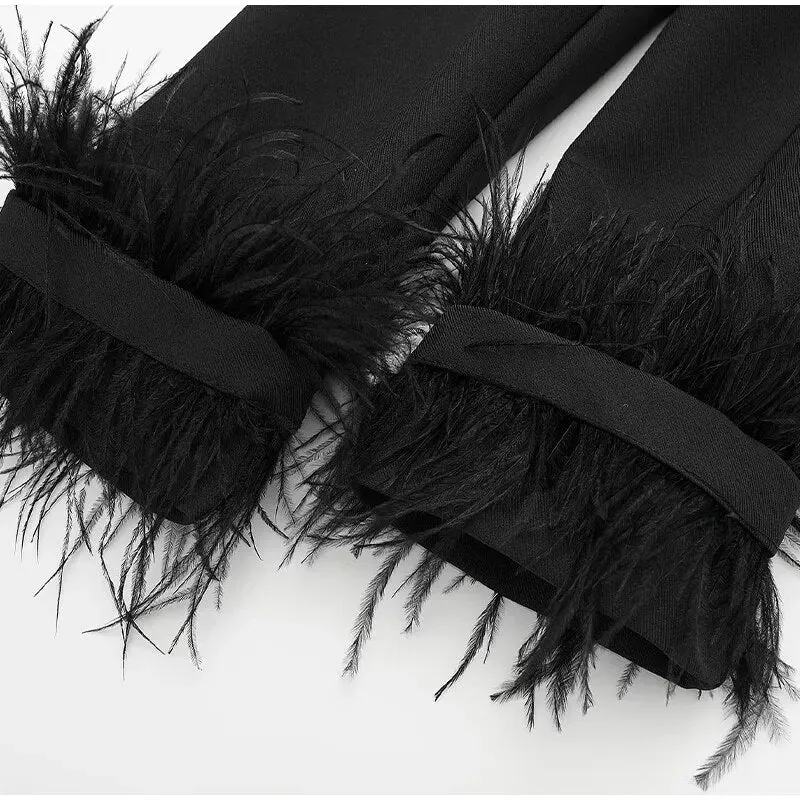 Loose Feather Jacket
