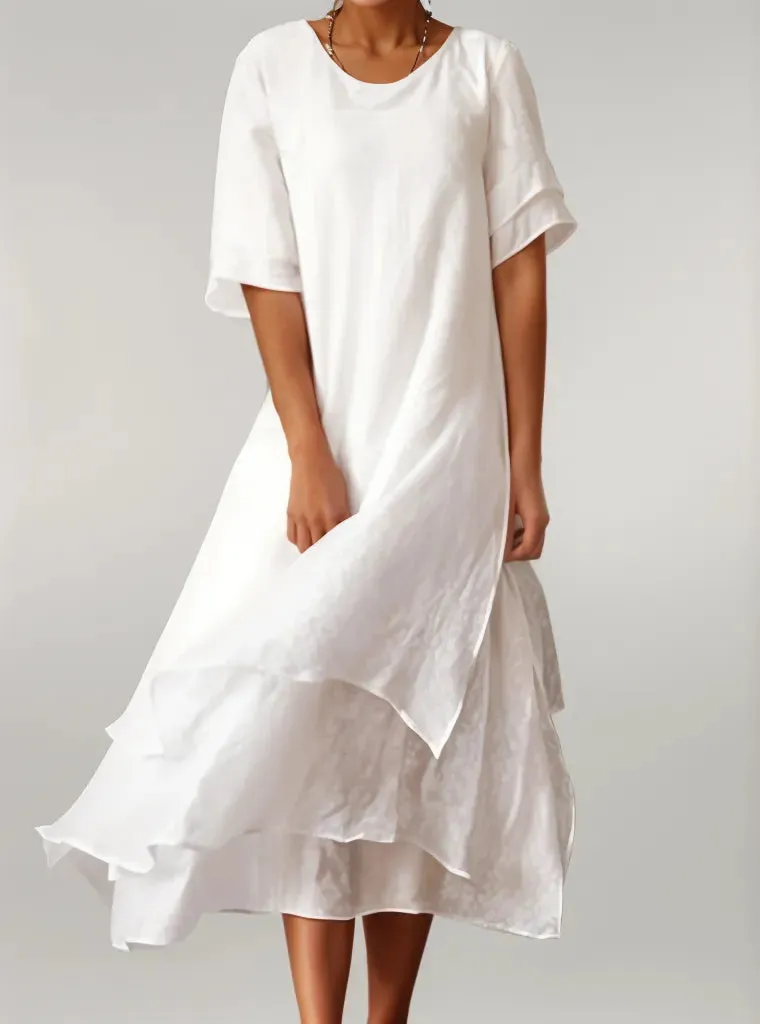 Lucia™ Tiered Midi Dress