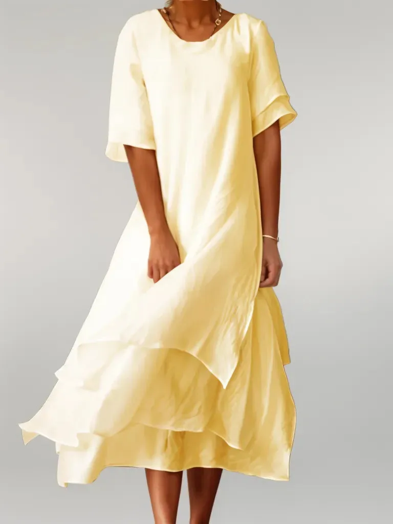 Lucia™ Tiered Midi Dress