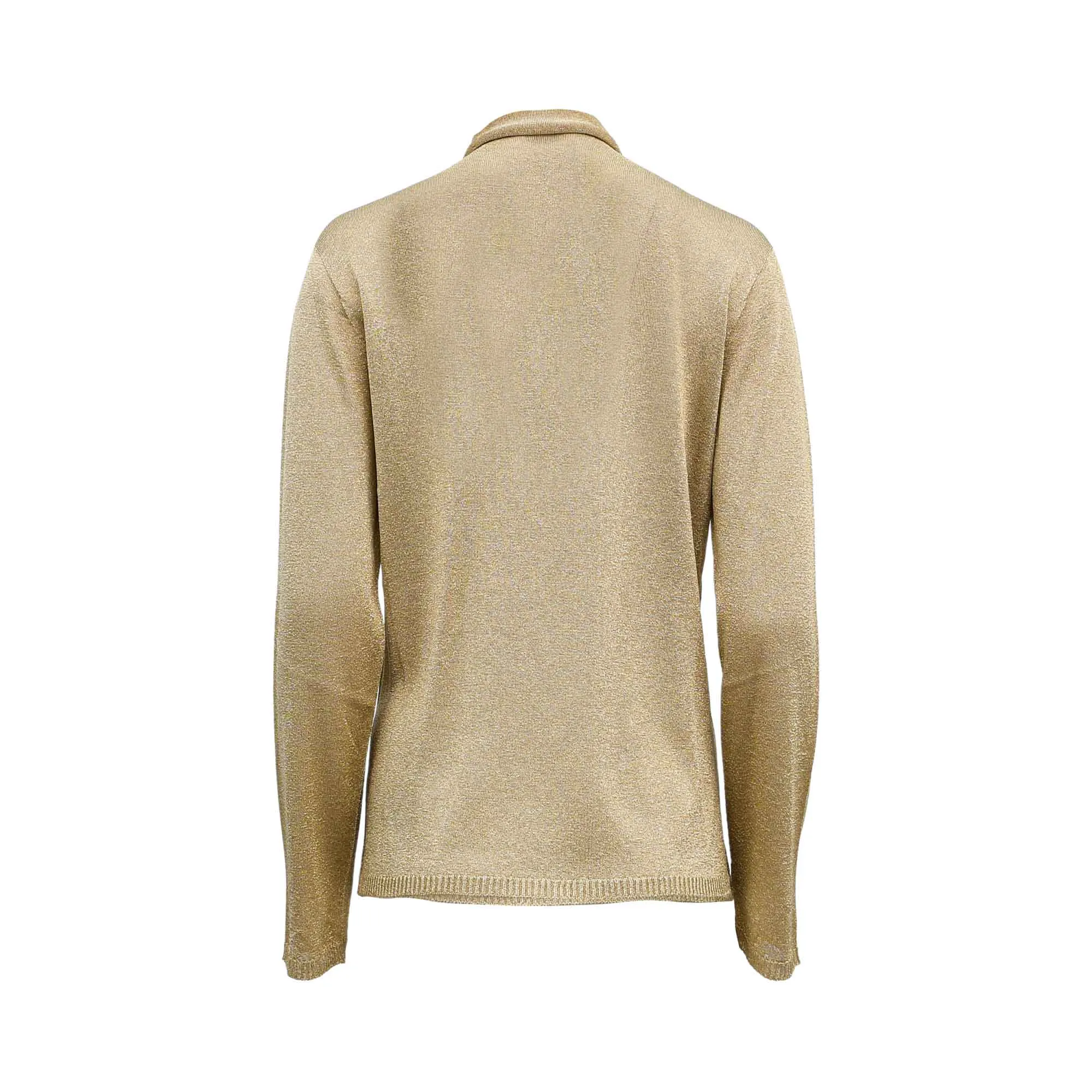 Luisa Spagnoli Ladies Zucchero Lurex turtleneck pullover