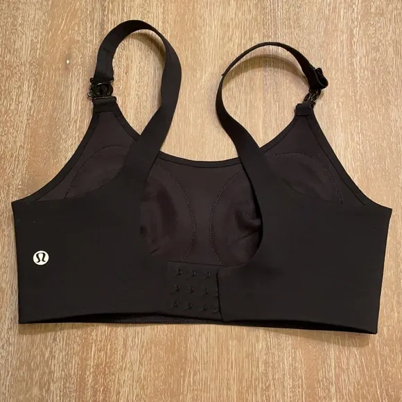 Lululemon Black Bra Size 34DD High Support