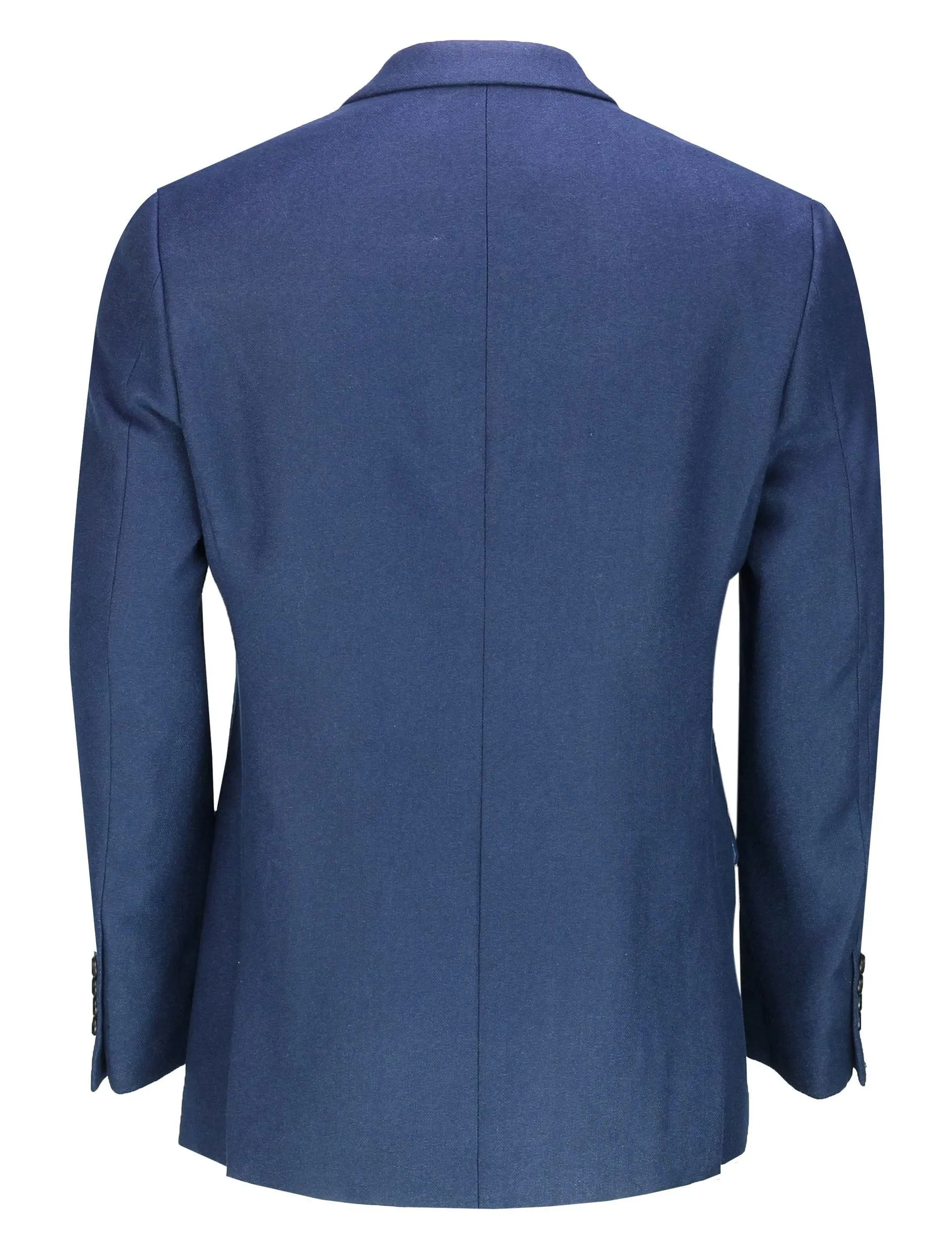 MARCO - DOUBLE BREASTED NAVY TWEED JACKET