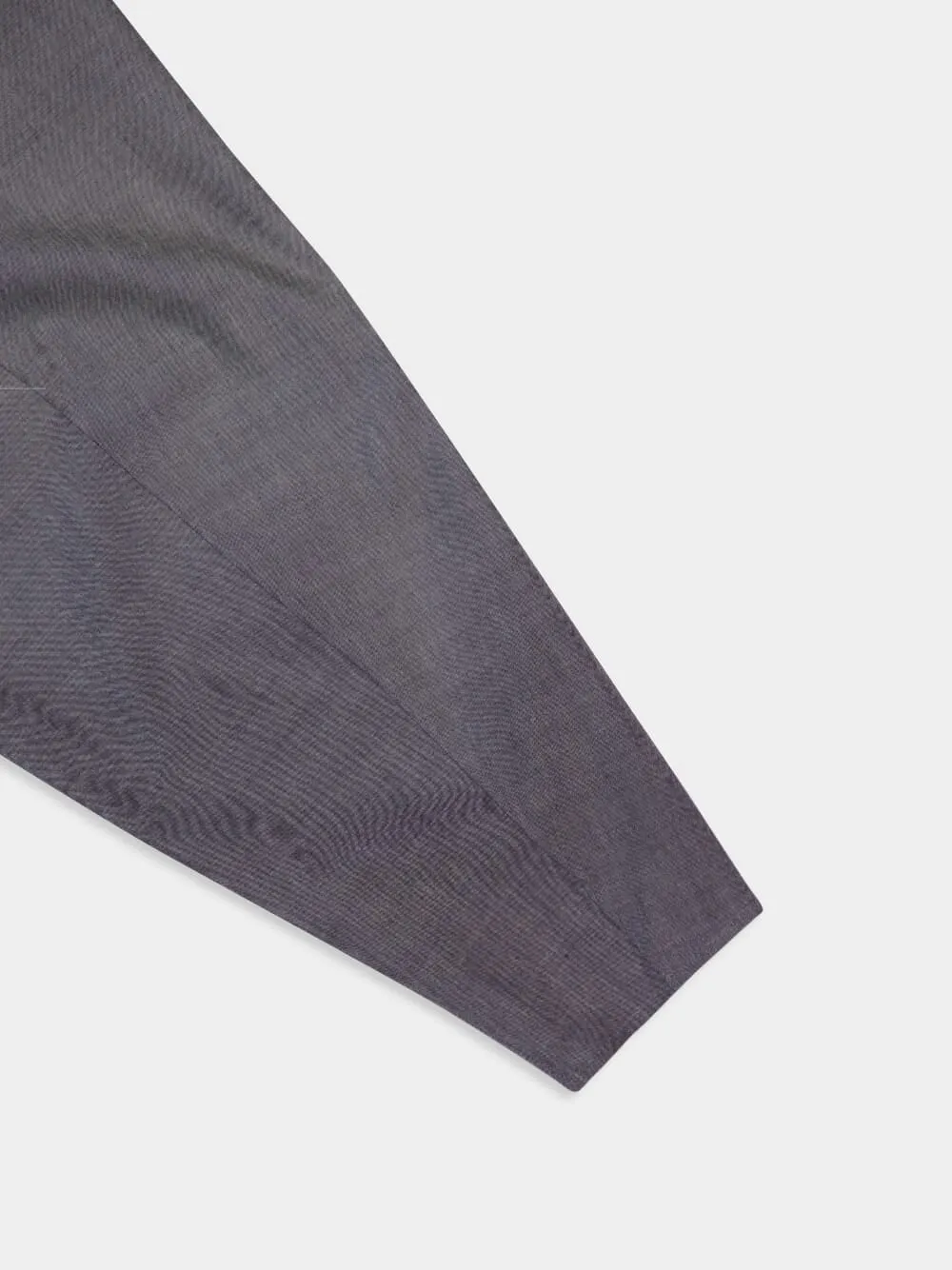 Melange Titanium Grey Oxford California Blazer