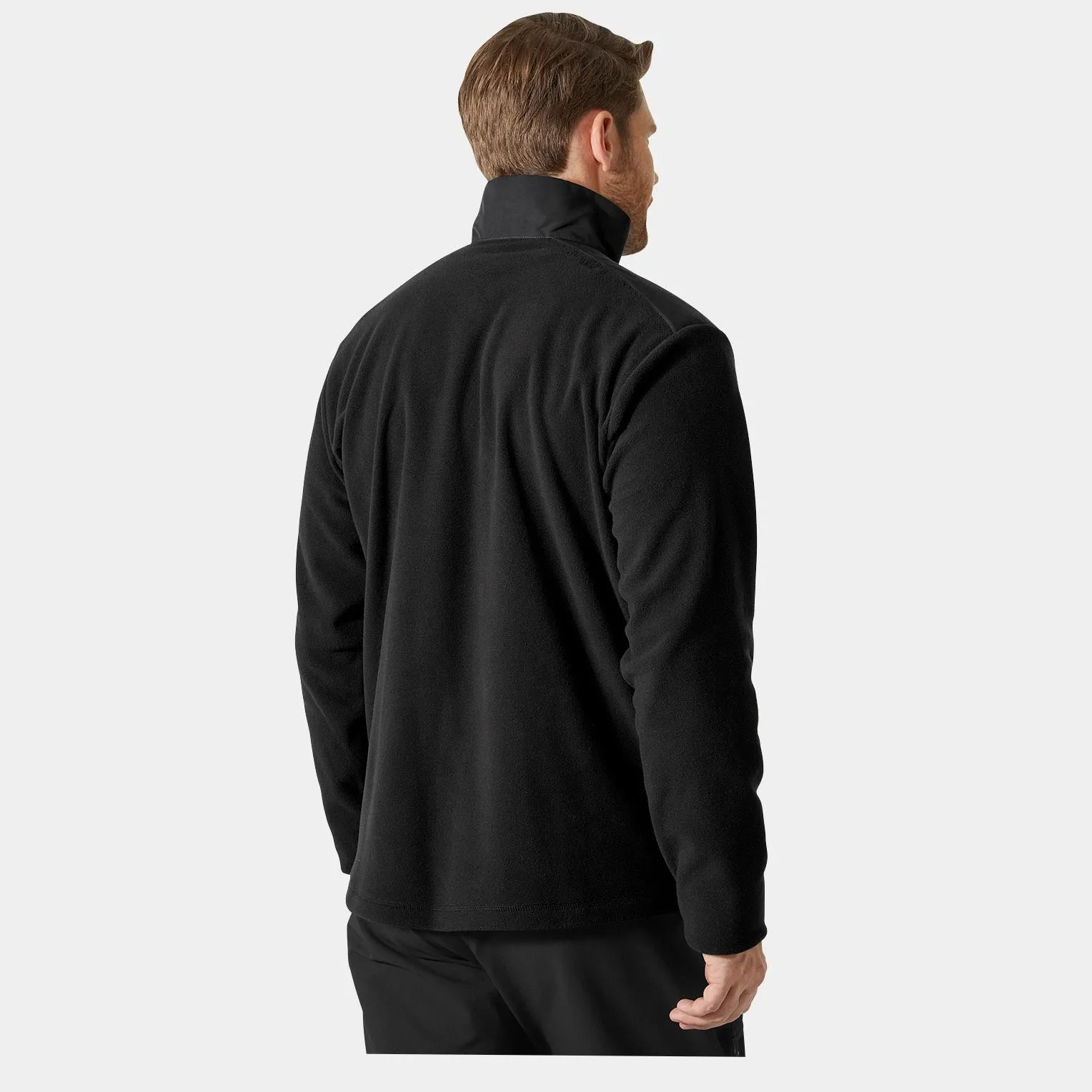 Men's Daybreaker Block Microfleece Jacket in Black