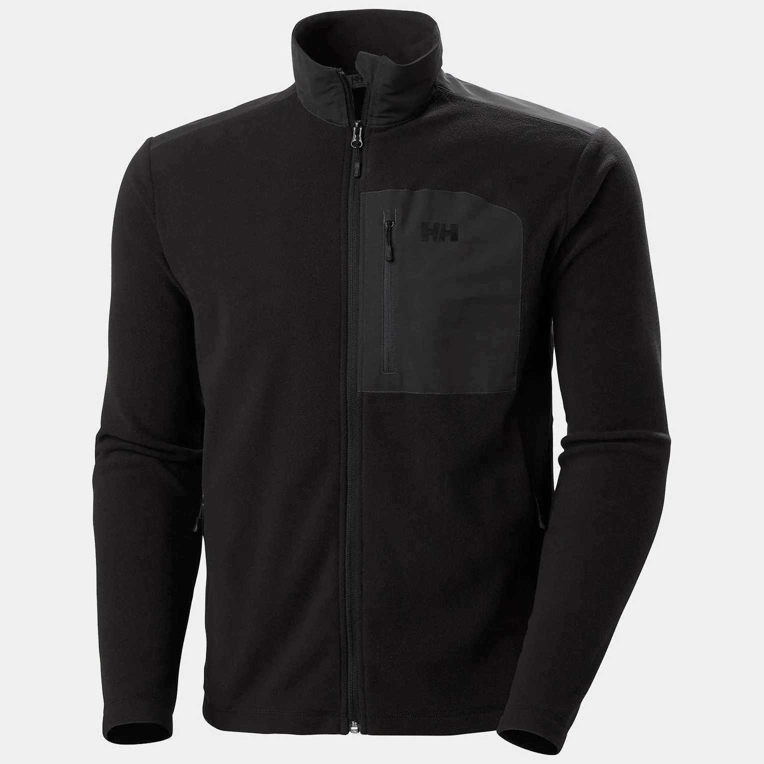 Men's Daybreaker Block Microfleece Jacket in Black