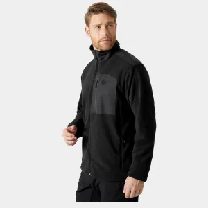 Men's Daybreaker Block Microfleece Jacket in Black