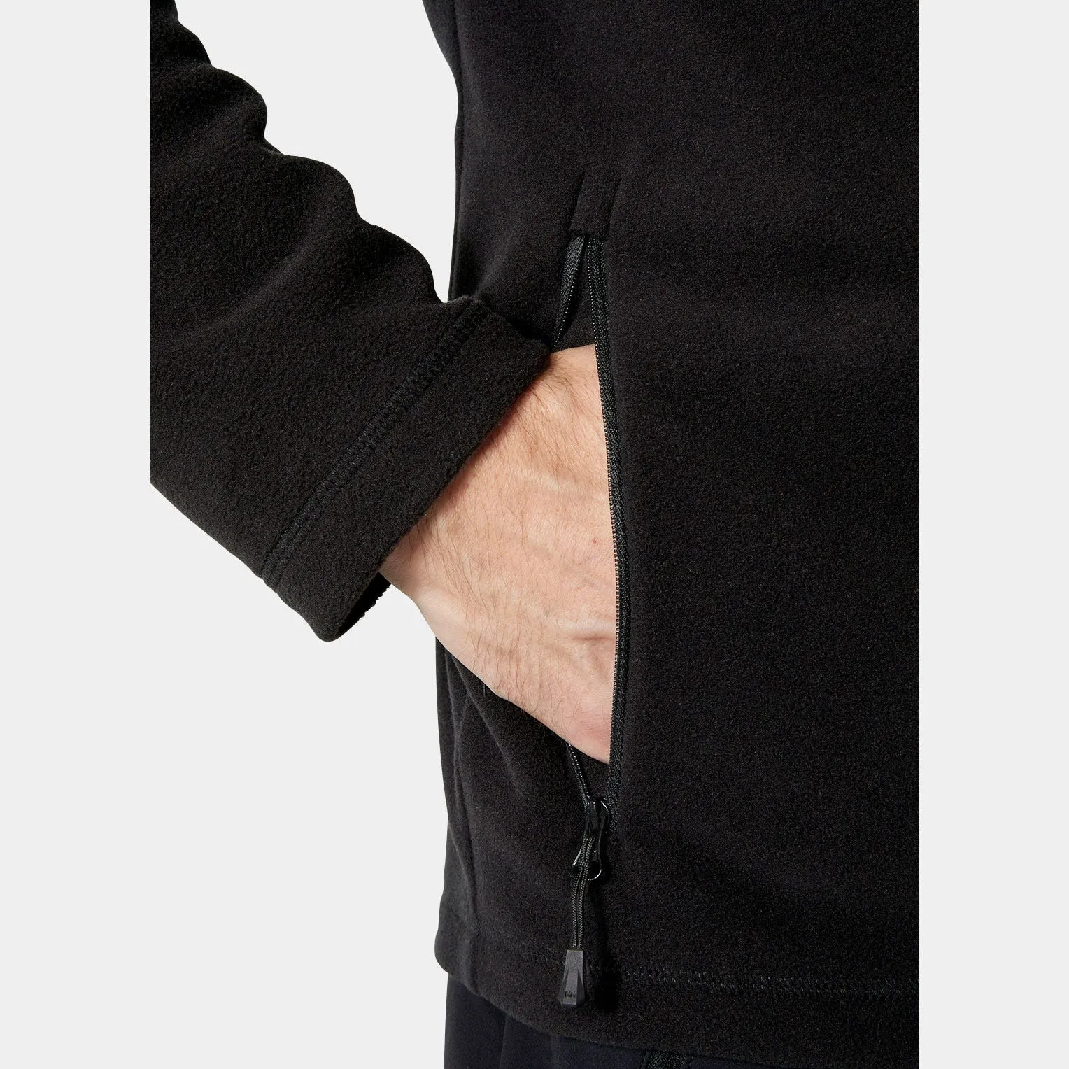 Men's Daybreaker Block Microfleece Jacket in Black