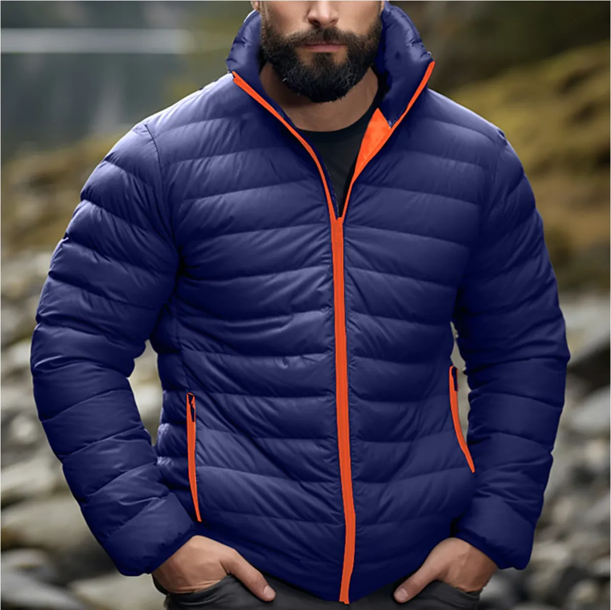 Men’s Winter Jacket Waterproof & Warm – Sebastian