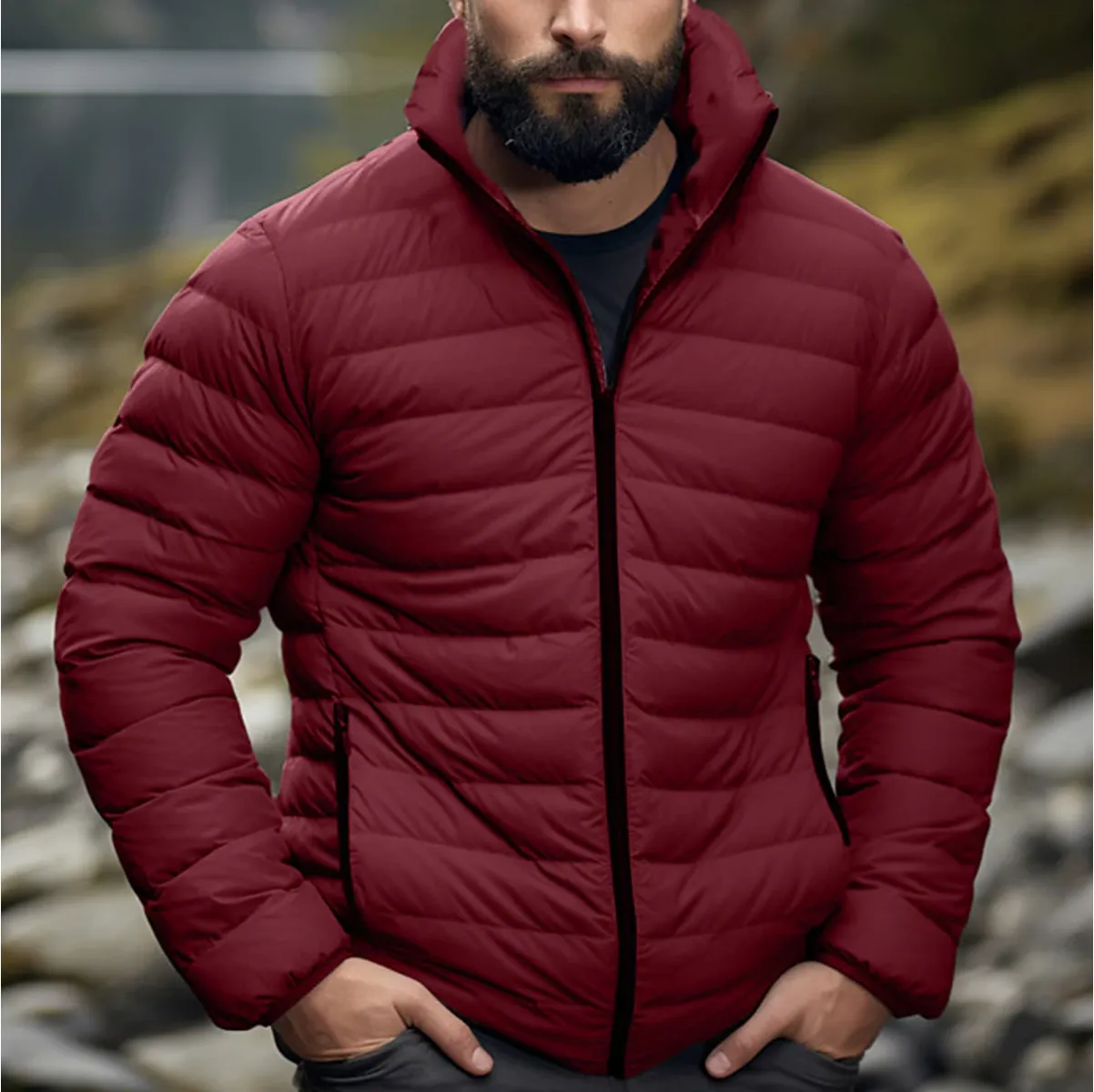 Men’s Winter Jacket Waterproof & Warm – Sebastian