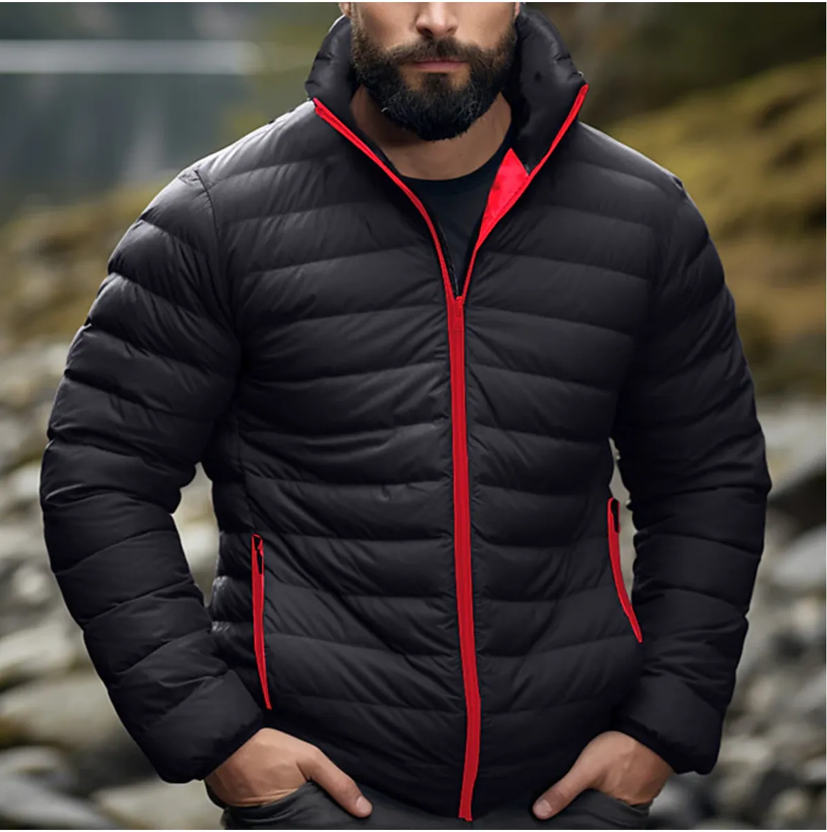 Men’s Winter Jacket Waterproof & Warm – Sebastian