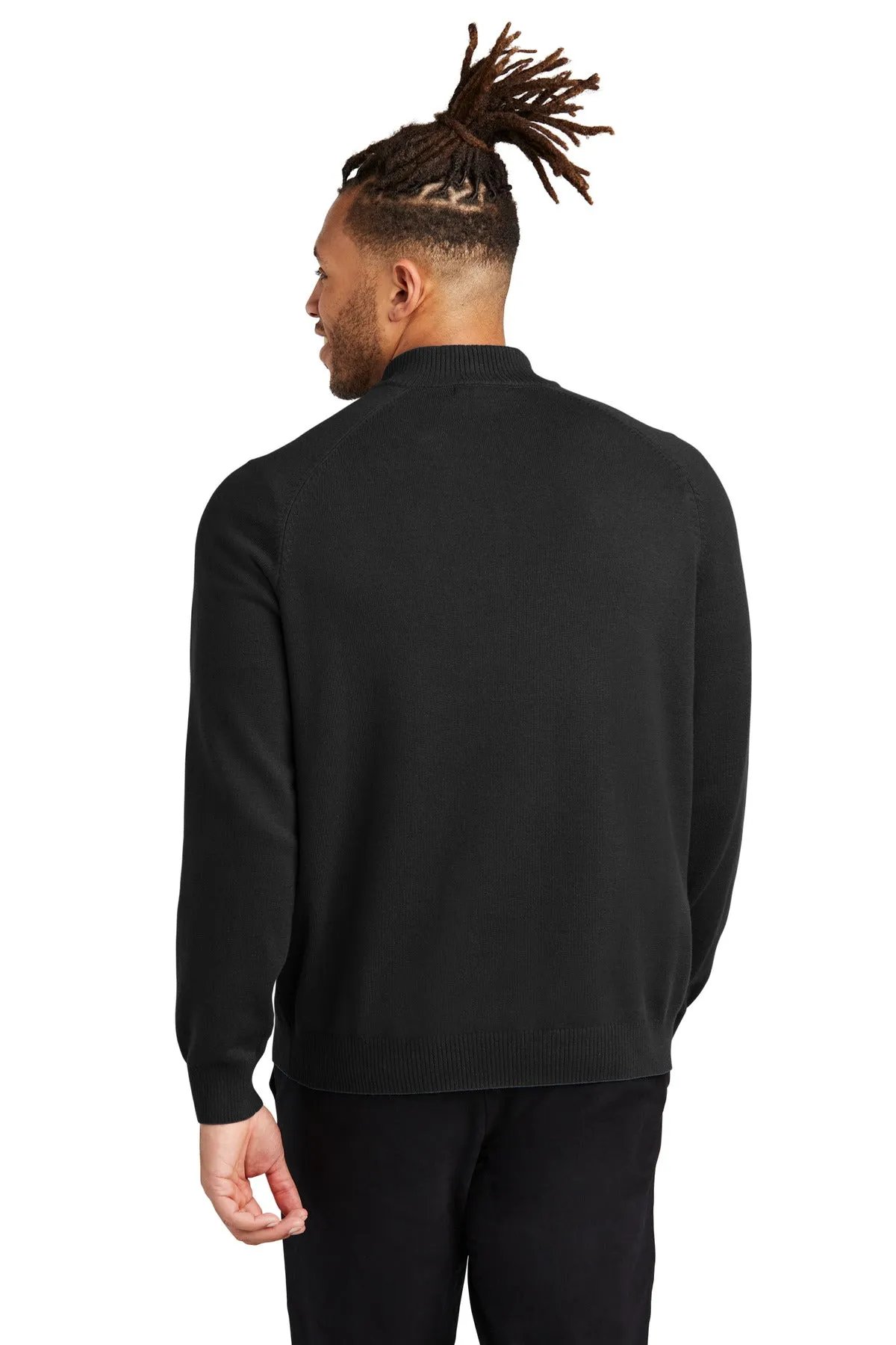 Mercer Mettle 1/4-Zip Sweater MM3020 Deep Black