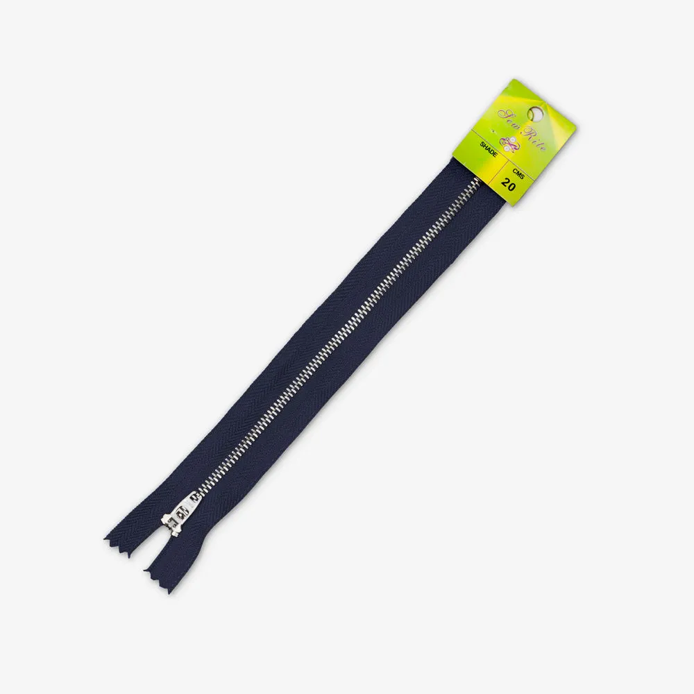 Metal Trouser Zips 20cm