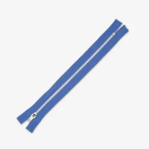 Metal Trouser Zips Purple/Blue - 20cm