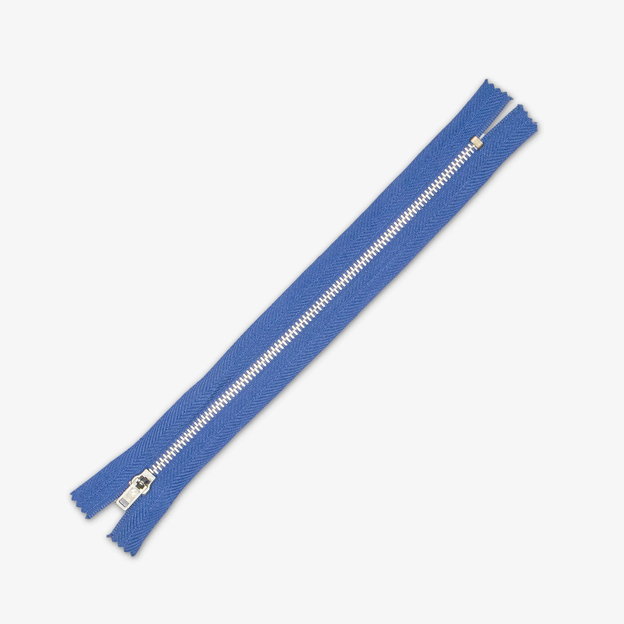 Metal Trouser Zips Purple/Blue - 20cm