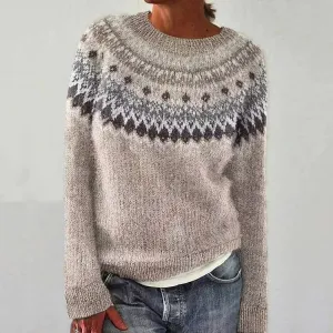 Michelle – Retro Winter Sweater