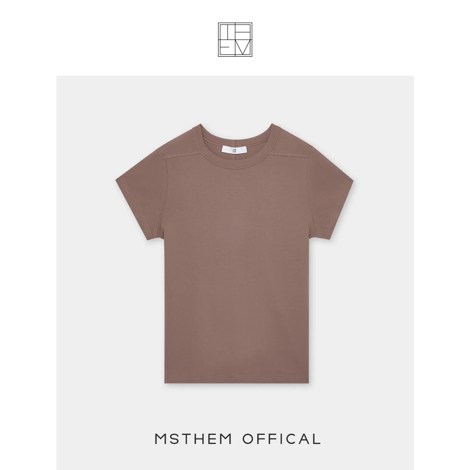 Minimalistic Short-Sleeve T-Shirt