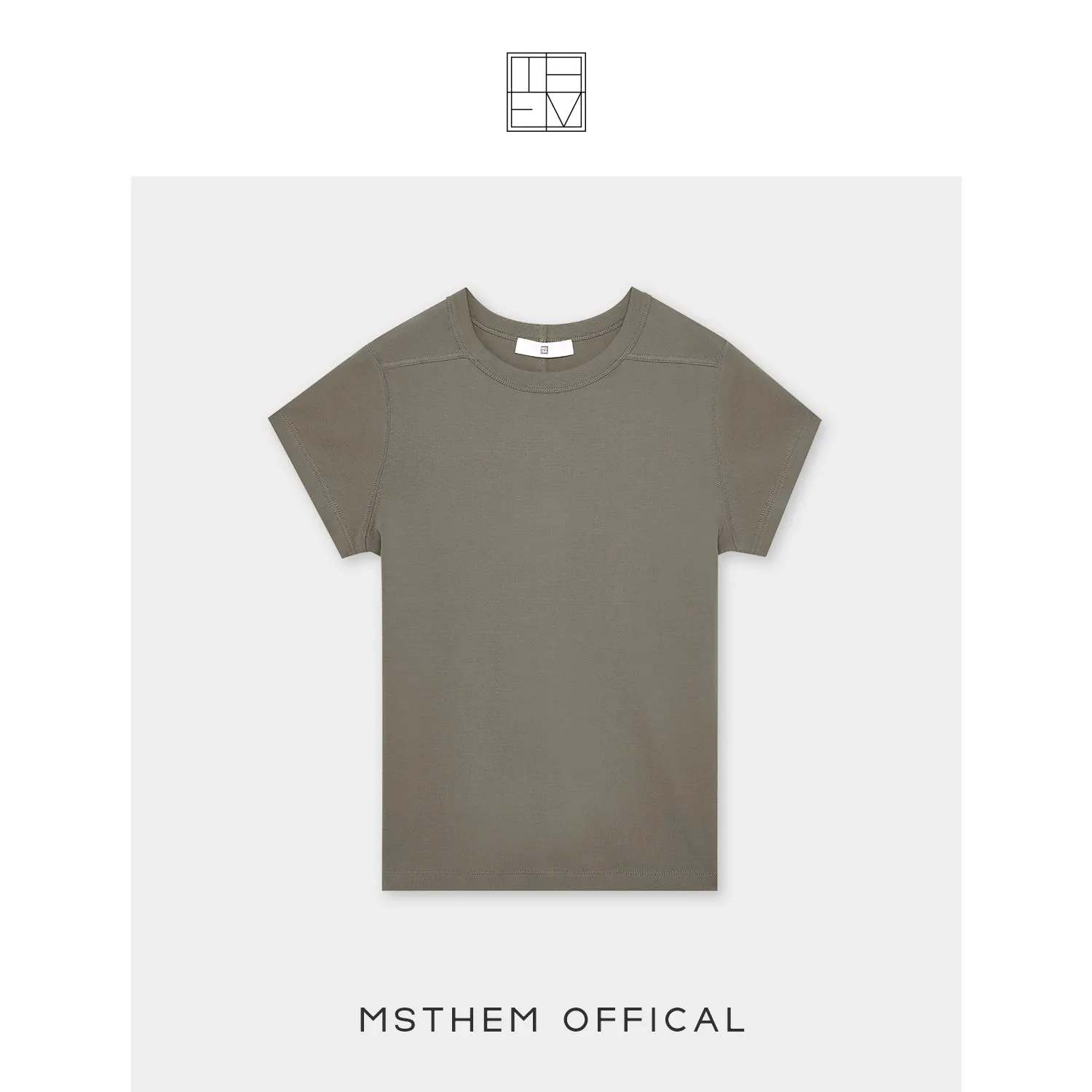 Minimalistic Short-Sleeve T-Shirt