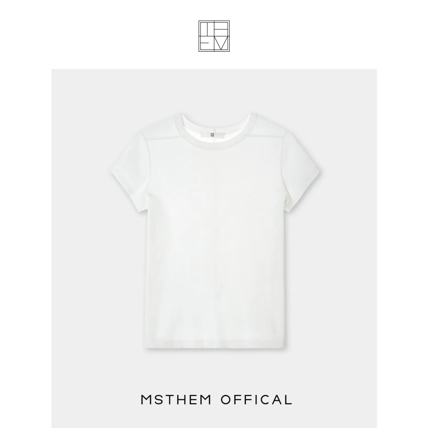 Minimalistic Short-Sleeve T-Shirt