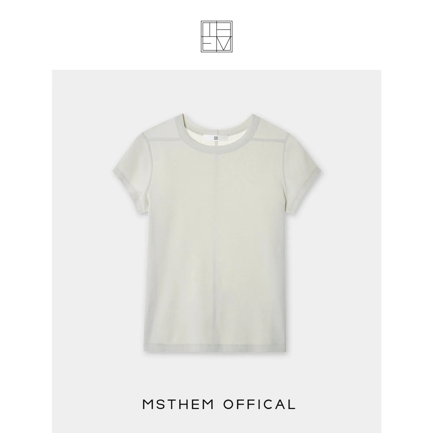 Minimalistic Short-Sleeve T-Shirt