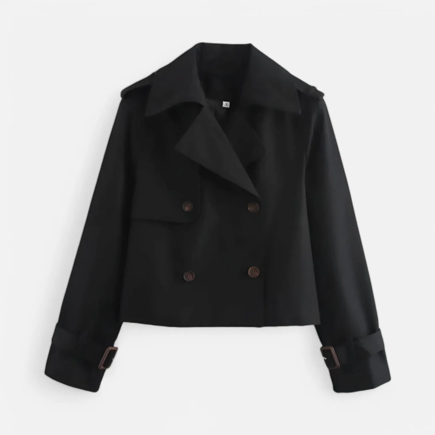 Monacogents | Vintage Cropped Trench Coat
