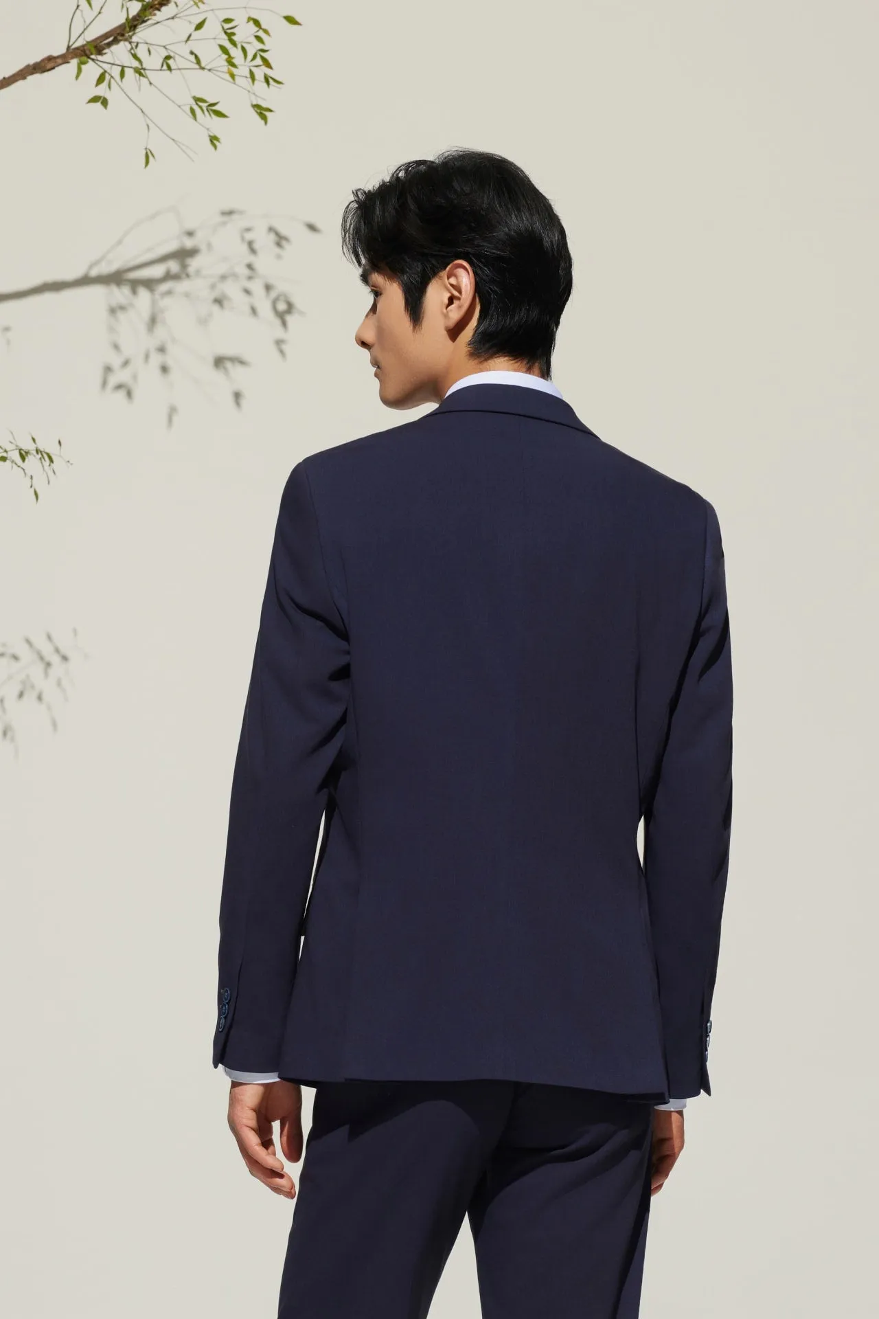 Multi-Way Stretch Smart Fit Twill Suit Blazer