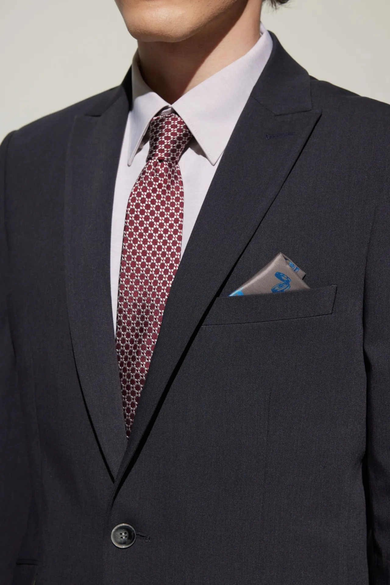 Multi-Way Stretch Smart Fit Twill Suit Blazer