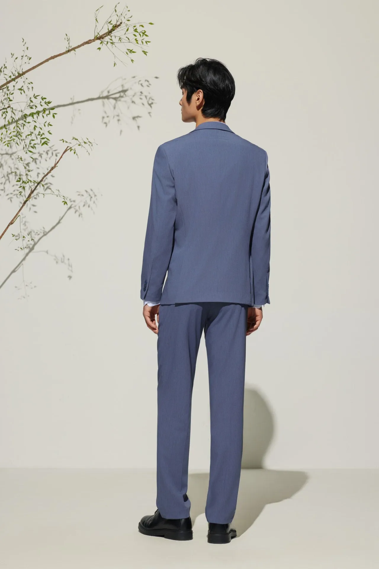 Multi-Way Stretch Smart Fit Twill Suit Blazer