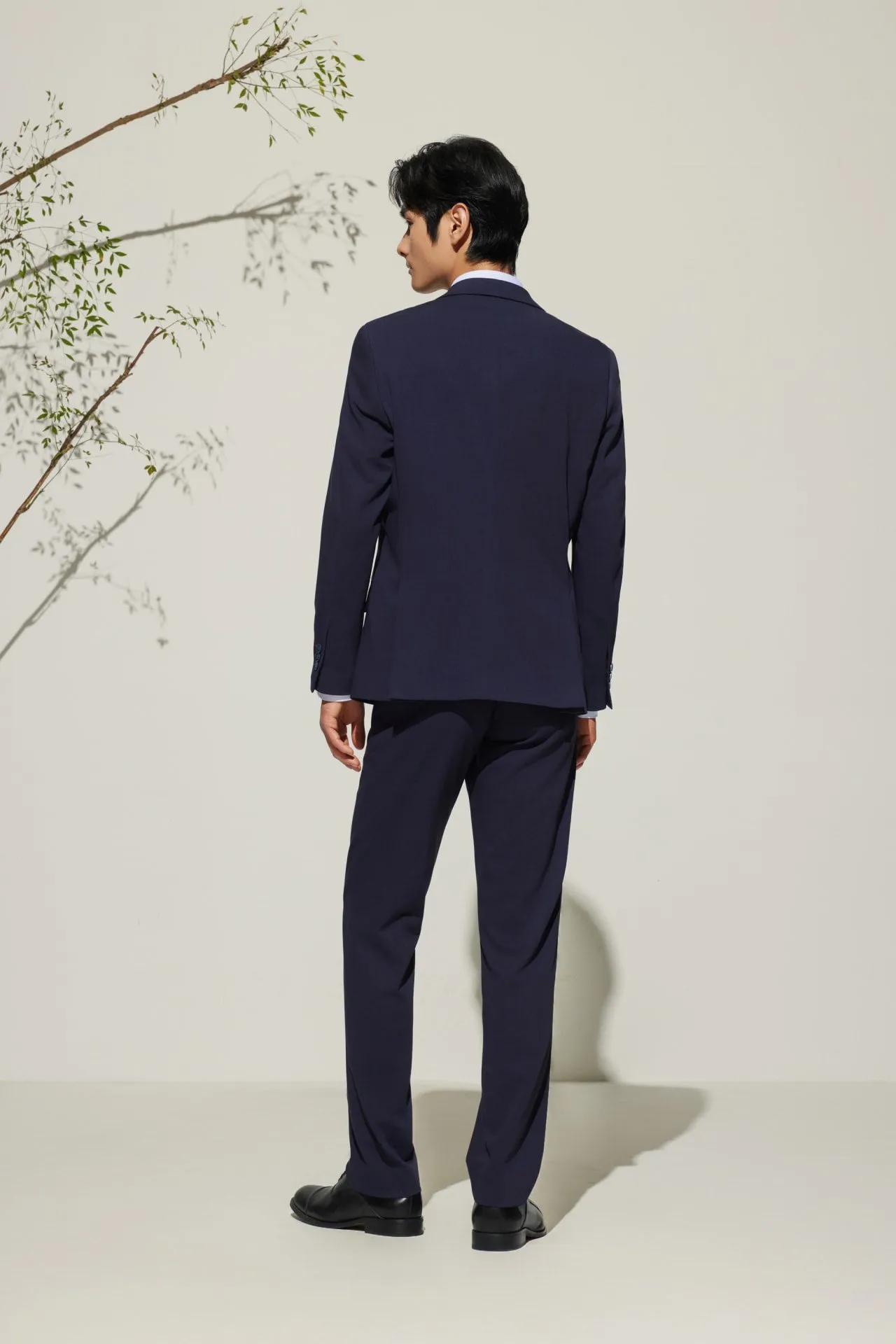 Multi-Way Stretch Smart Fit Twill Suit Blazer