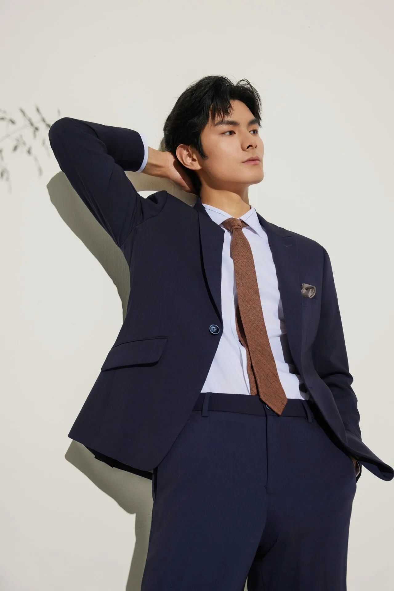 Multi-Way Stretch Smart Fit Twill Suit Blazer