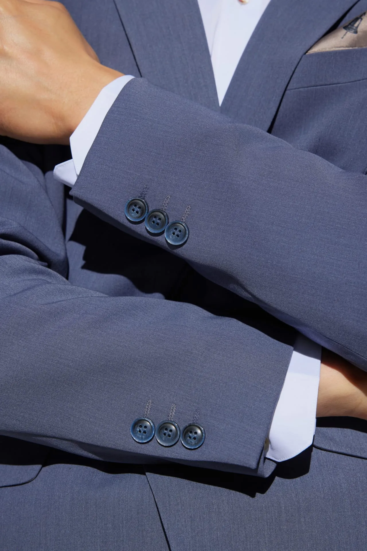 Multi-Way Stretch Smart Fit Twill Suit Blazer