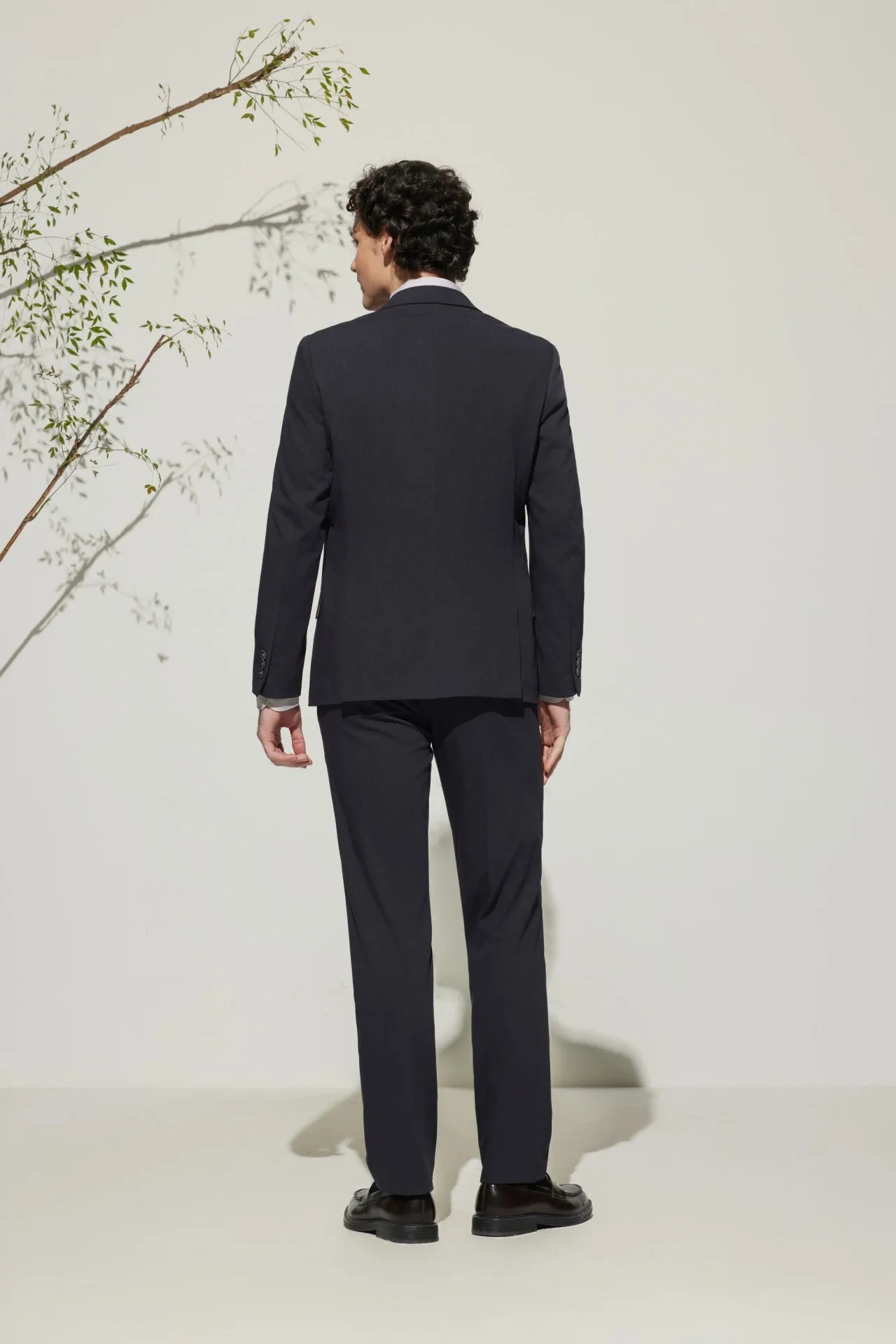 Multi-Way Stretch Smart Fit Twill Suit Blazer