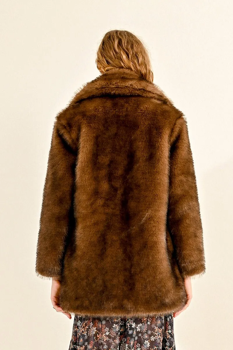 My Mink or Yours Faux Fur Jacket