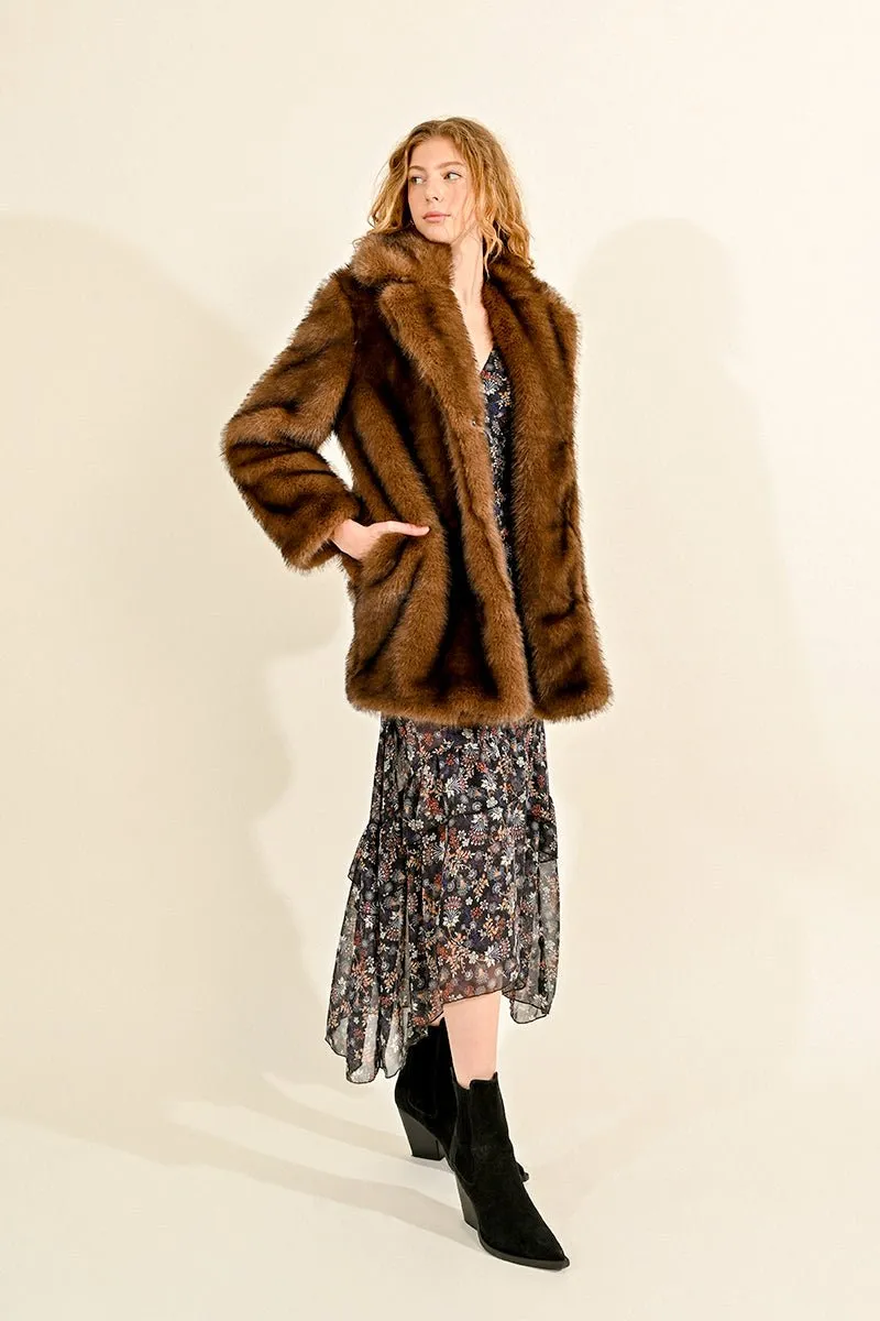 My Mink or Yours Faux Fur Jacket