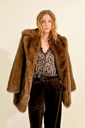 My Mink or Yours Faux Fur Jacket