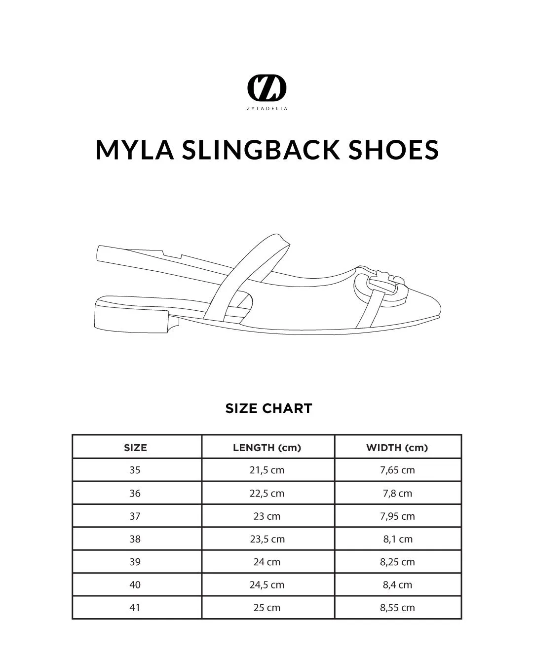 Myla Slingback Shoes - Beige