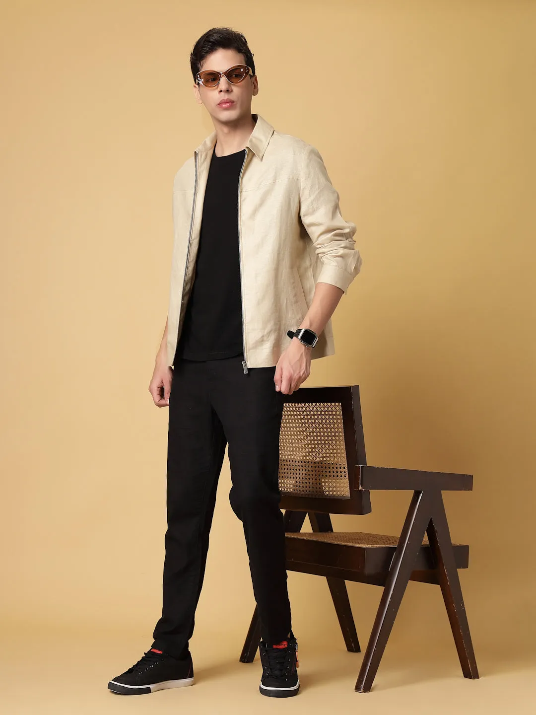 Natural Cotton Hemp Shacket