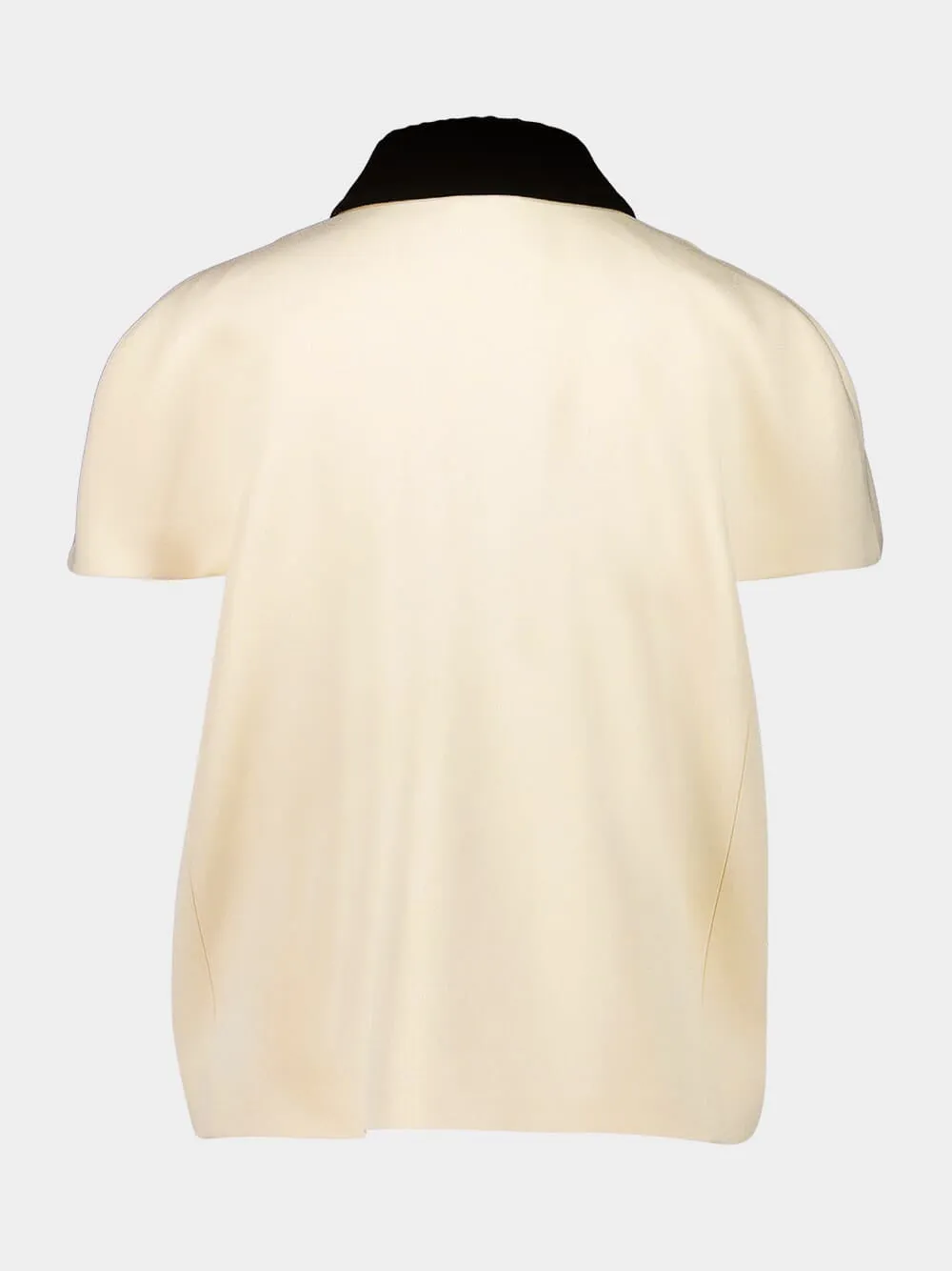 Natural Sablé Short-Sleeved Jacket