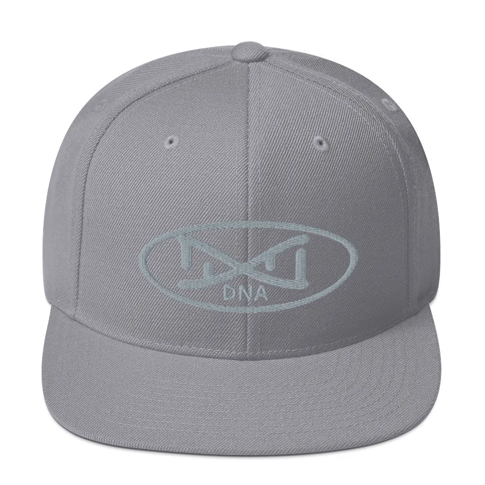 New DNA Brand Gray Snapback Hat