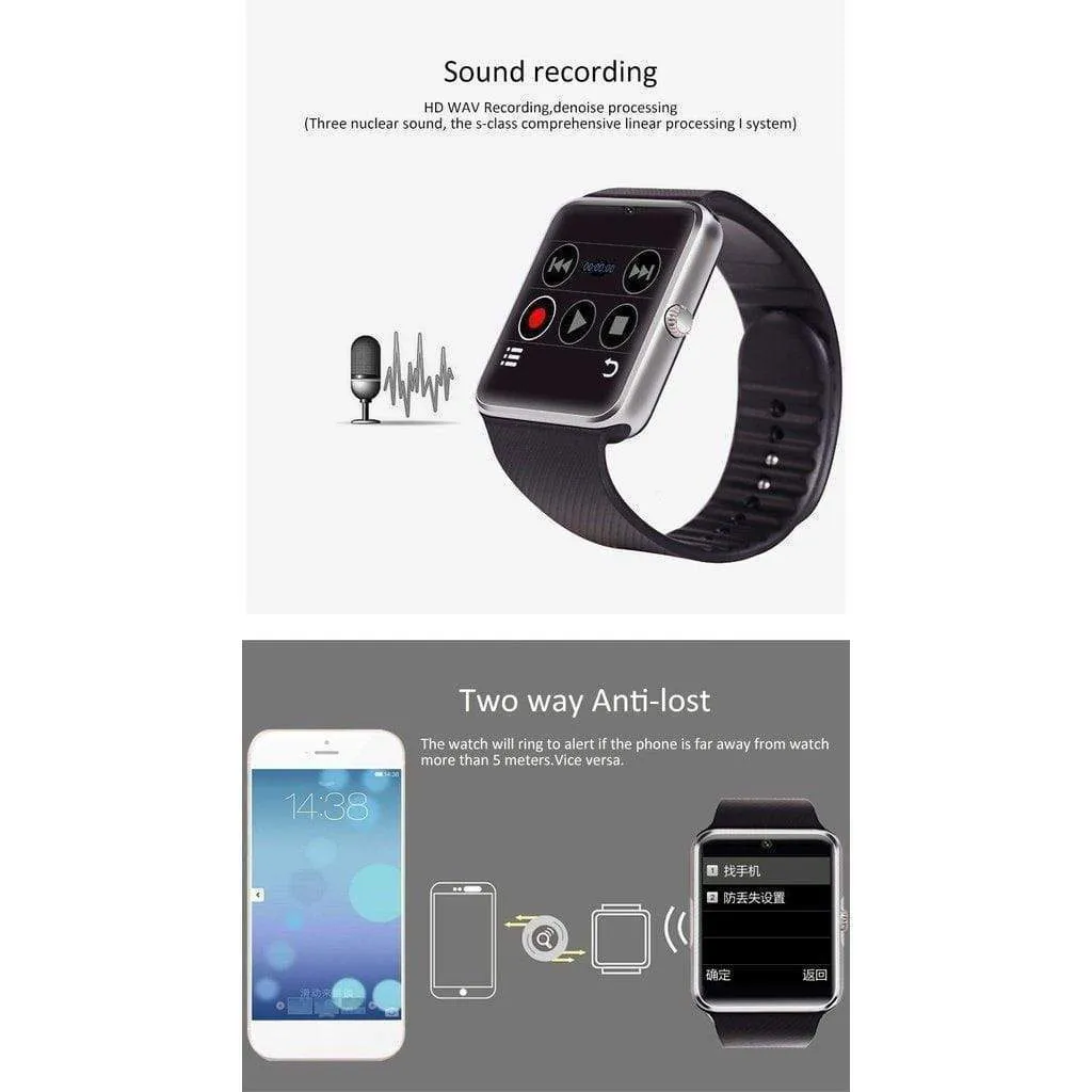 Newest Bluetooth Smart Watch with sim card