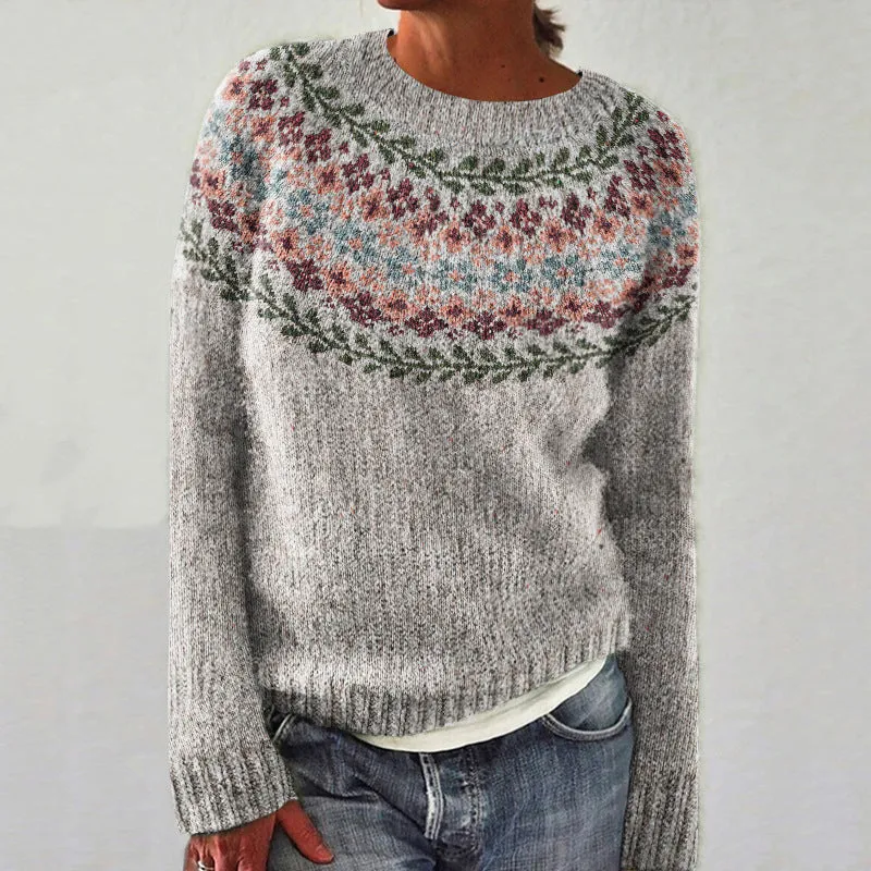 Nicole – Retro Winter Sweater