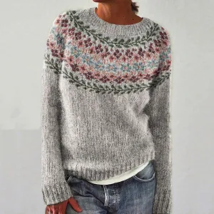 Nicole – Retro Winter Sweater