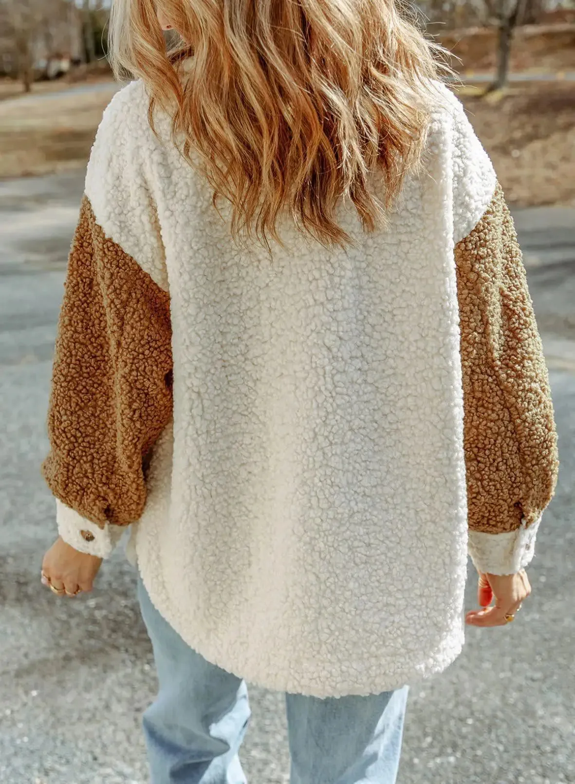Nicolette - stilvolle flauschige Chic-Jacke