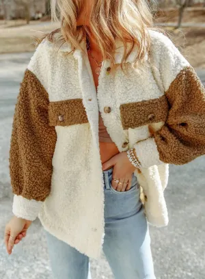 Nicolette - stilvolle flauschige Chic-Jacke