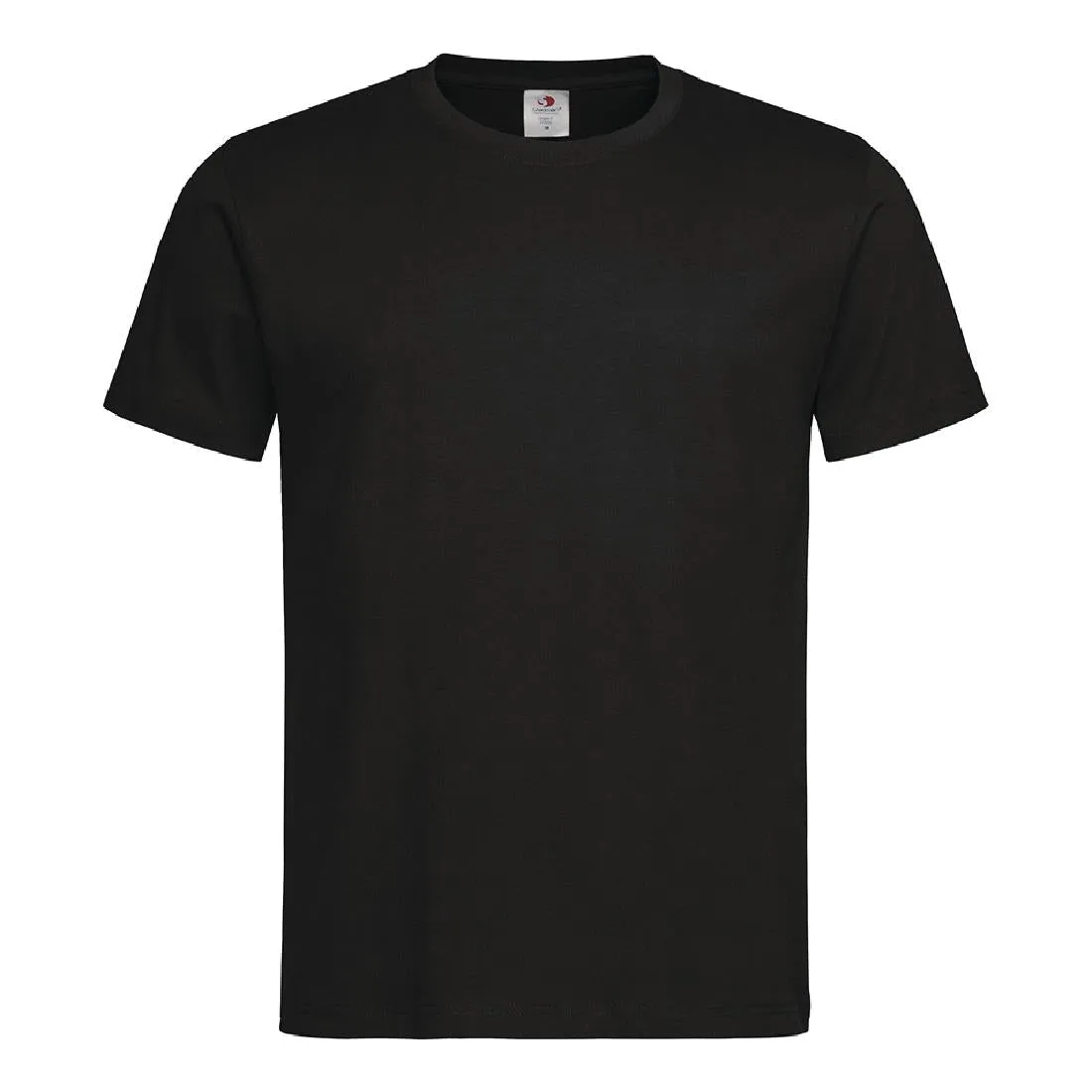 Nisbets Essentials T-Shirts Black XL (2 Pack)