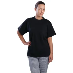 Nisbets Essentials T-Shirts Black XL (2 Pack)