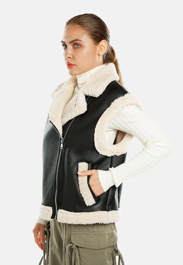 Notched Lapel Relaxed Vest By RUW