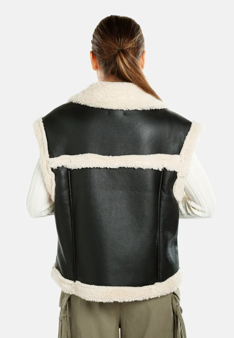 Notched Lapel Relaxed Vest By RUW